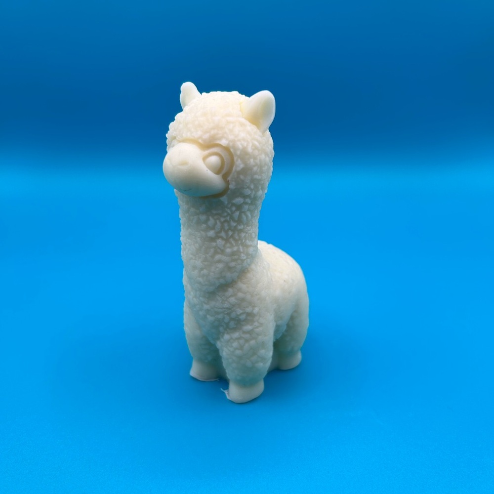Hand carved alpaca lotion bar